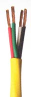 in-wall in wall 16 awg 16awg 4c 4 conductor speaker audio wire cable