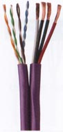 siamese dual speaker 16 awg guage cat 5e cat5e wire cable structured cables