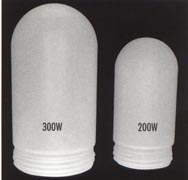 VAPORTITE FROSTED GLASS for vapor proof lighting 300w and 200w