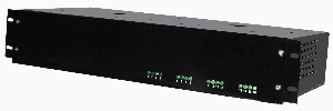 Rack mounted camera power supplies are designed to fit a standard 19 inch rack. 8, 16 and 32 output models are available with total power output ranging from 4 to 25 Amps.
