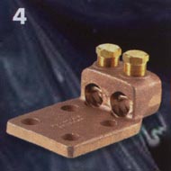 terminal lug type tl lugs copper cu cast bronze tl 500-2l4 tl 1000-2l4 tl1000-2l4