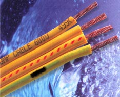 flat submersible pump wire cable parallel type thw 