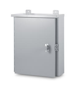 Austin large hinge cover NEMA 3R Outdoor Weatherproof cabinet box enclosure housing are Underwriters Laboratories Listed and are designed for outdoor use primarily to provide a degree of protection against rain, sleet, and damage from external ice formation. Outdoor weather-proof weather proof weatherproof housing large cabinet enclosure box for electric electrical and electronic equipment. 