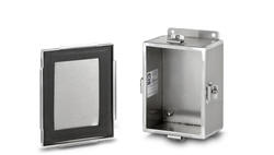 Electrical NEMA 4X Aluminum Enclosure for indoor or outdoor use provides protection from dust rain splashing and hose directed water and ice. Housing for electronic instruments and electrical wiring and equipment.